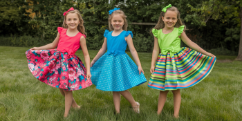 Vestidos até 12 anos Cores Variadas Acabamento de Costureira: 1 x R$ 65,00. 3 Por R$150,00