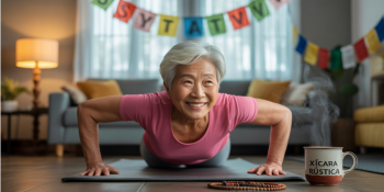 China Se Encanta com Idosa de 92 Anos que Vence a Velhice com Flexões